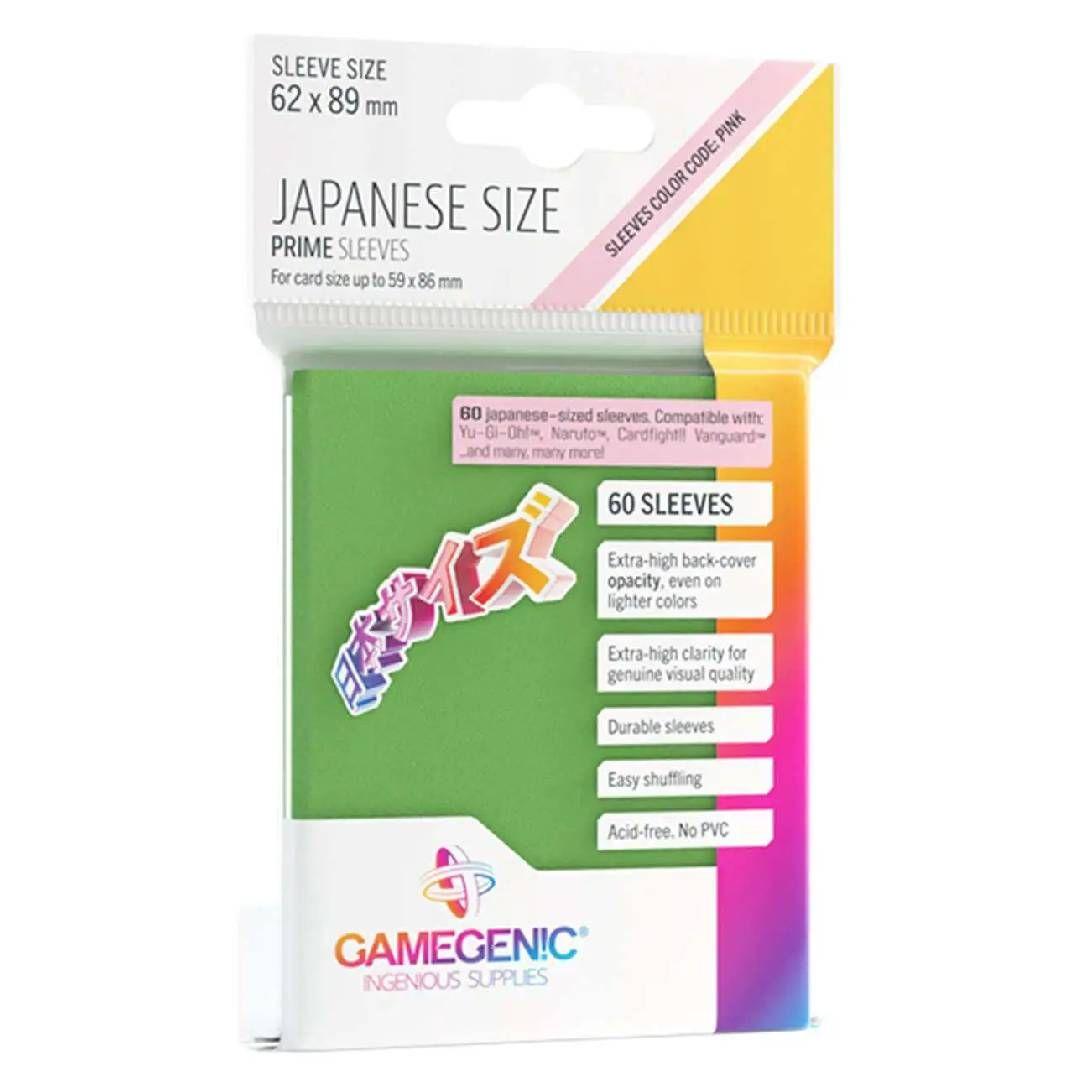 Protectores Prime Gamegenic - Green (62 x 89 mm) (60ct)-0