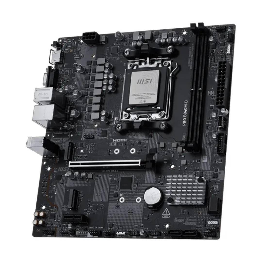 Placa Madre MSI PRO B840M-B, Micro-ATX, AM5, DDR5-2