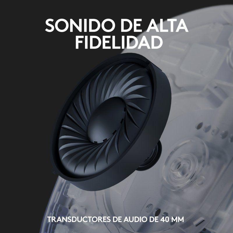 Audifonos Gamer Logitech G435 Inalámbricos Blancos Bluetooth-2