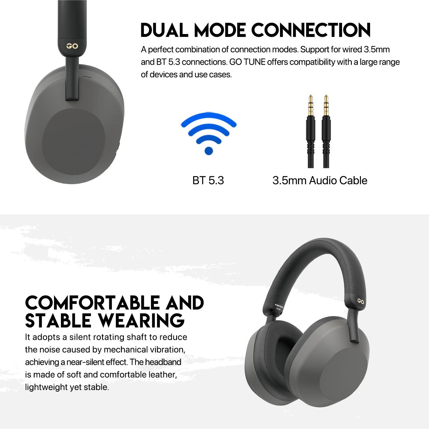 Audifonos Inalámbricos Fantech GO Tune WH06 Black-5