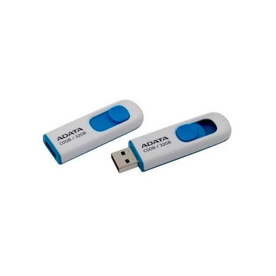 Pendrive ADATA C008, 32 GB, Blanco Celeste-2