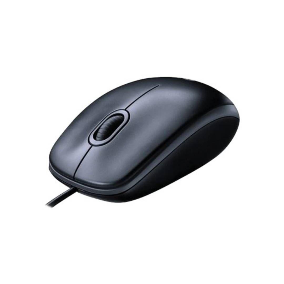 Mouse Logitech M100 Cableado Negro-1