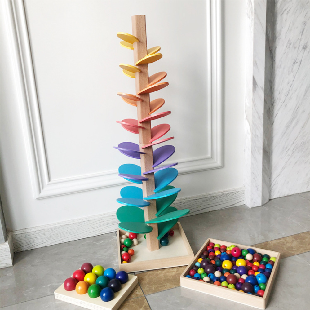 Arbol Musical Montessoi Juego Torre de Hojas-2