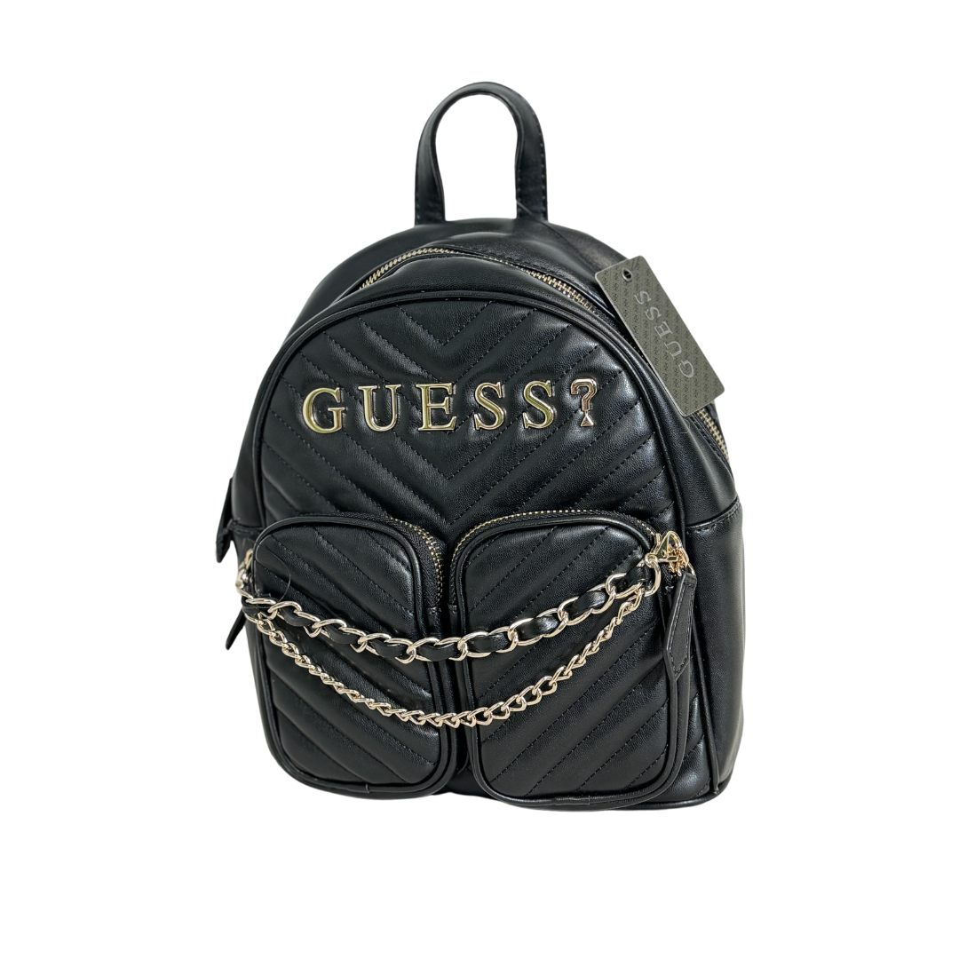 Mochila/Bolso Cassie Quilted Negra Guess Factory-2