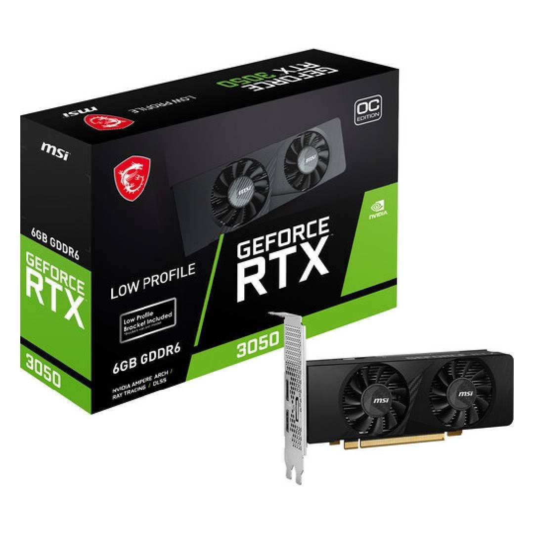 Tarjeta de Video MSI GeForce RTX 3050 LP OC 6G GDDR6-0