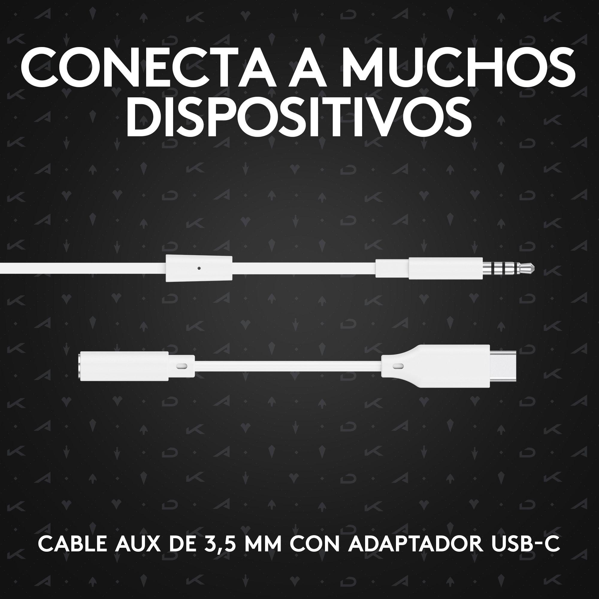 Audifonos Gamer Logitech G333 KDA In-Ear c/Microfono 35mm-3