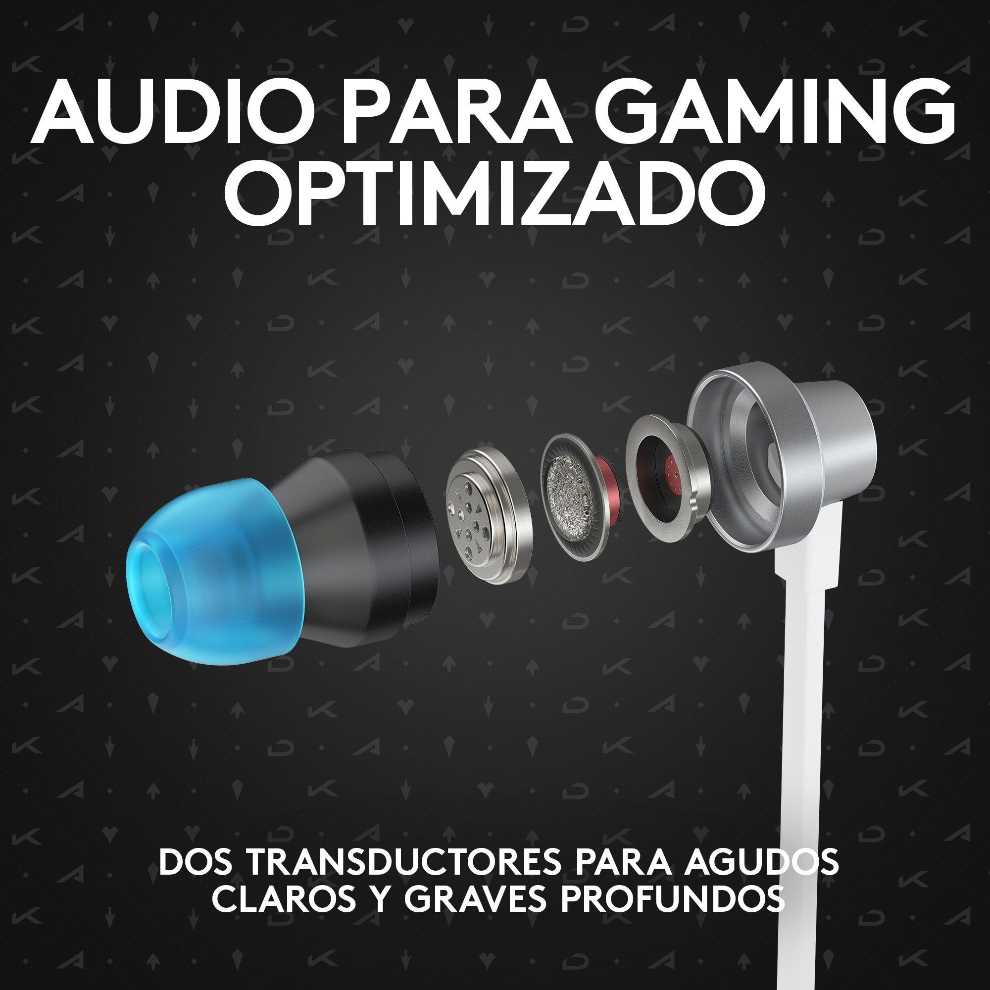 Audifonos Gamer Logitech G333 KDA In-Ear c/Microfono 35mm-5