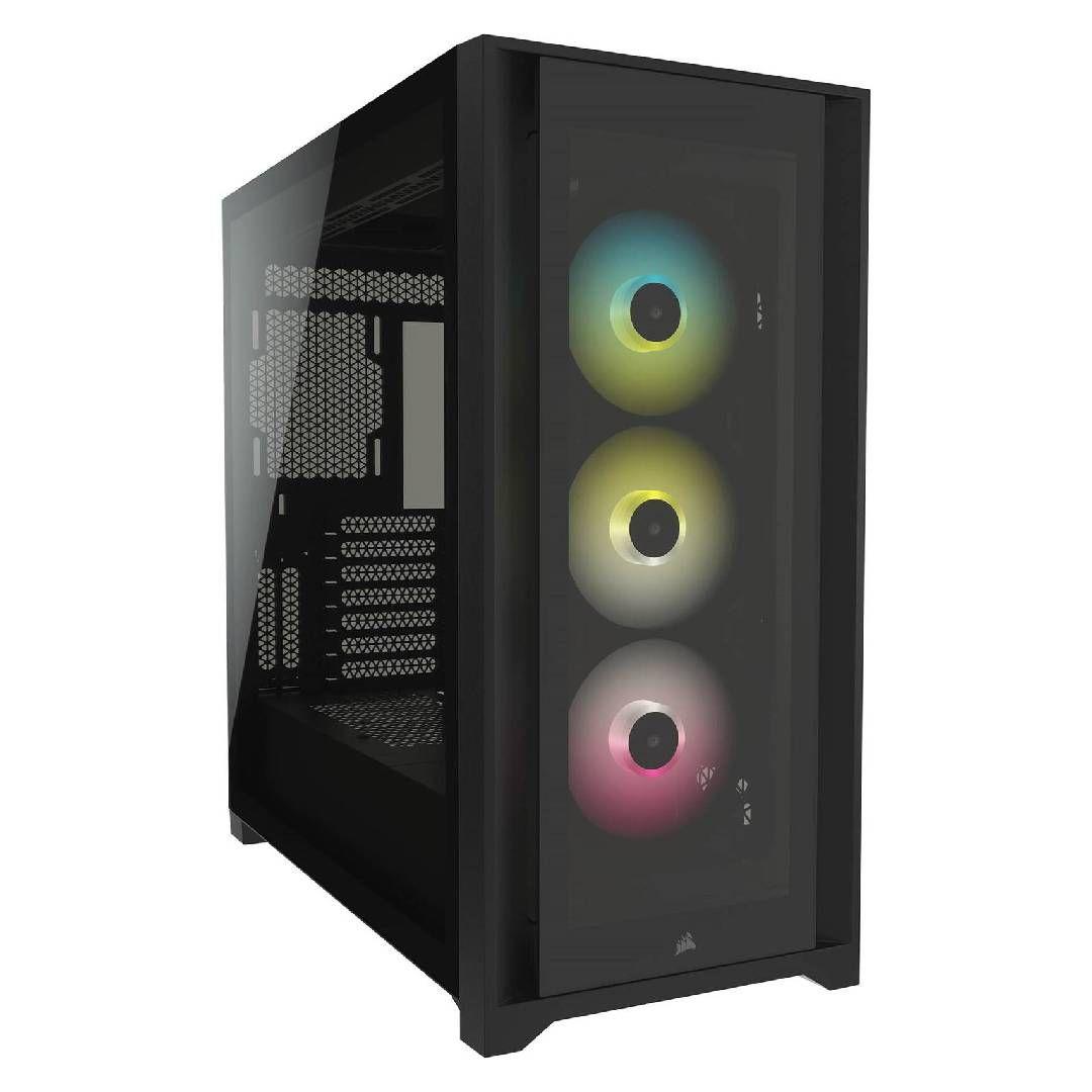 Gabinete Corsair iCUE 5000X RGB Negro-0