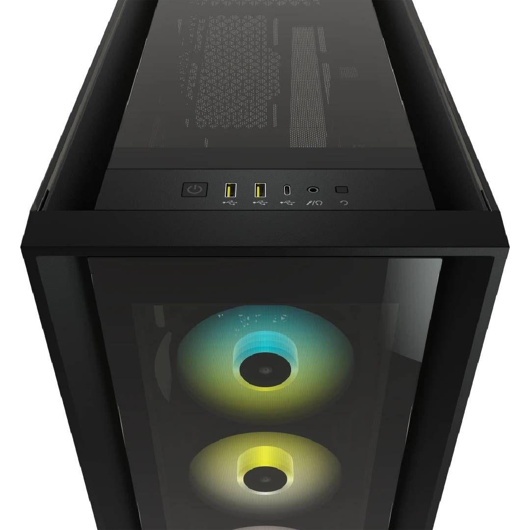 Gabinete Corsair iCUE 5000X RGB Negro-2