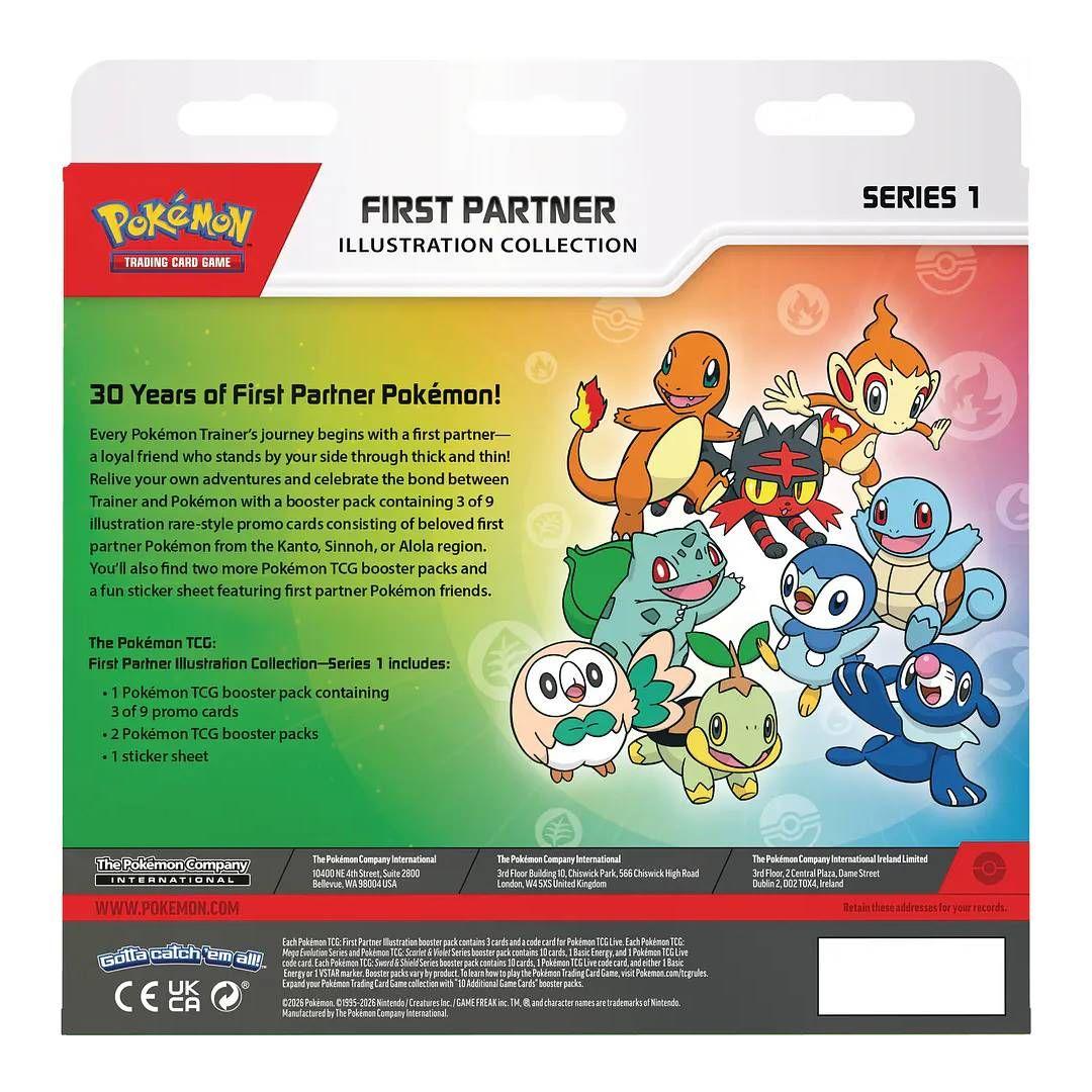 Pokémon TCG: First Partner Illustration Collection Español-2