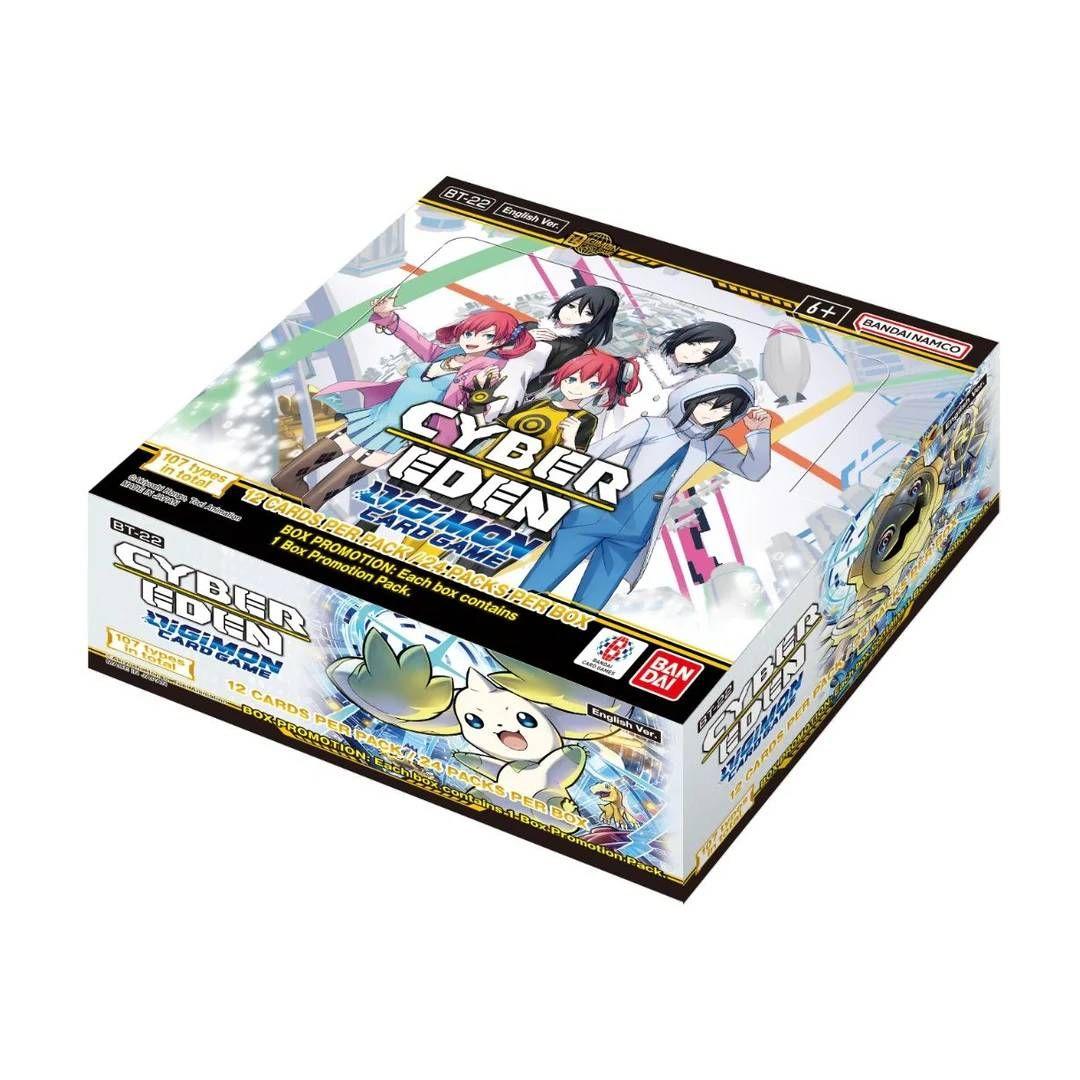 Digimon TCG: Booster Display BT-22 Cyber Eden-0