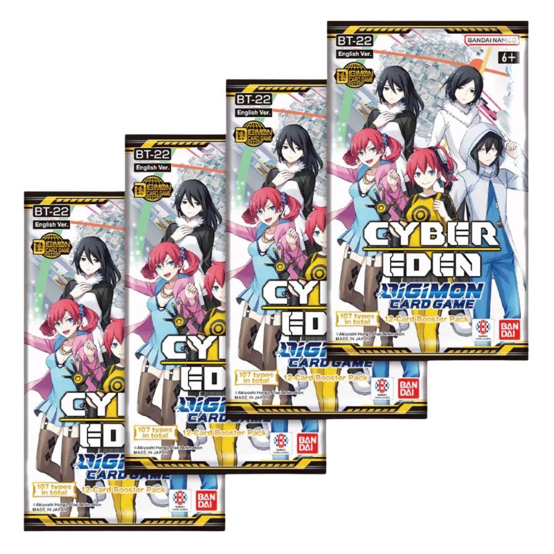 Digimon TCG: Booster Display BT-22 Cyber Eden-1