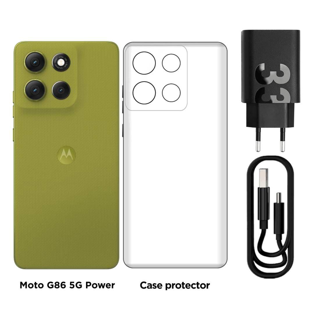 Celular Motorola Moto G86 Power 8+256GB Verde-3