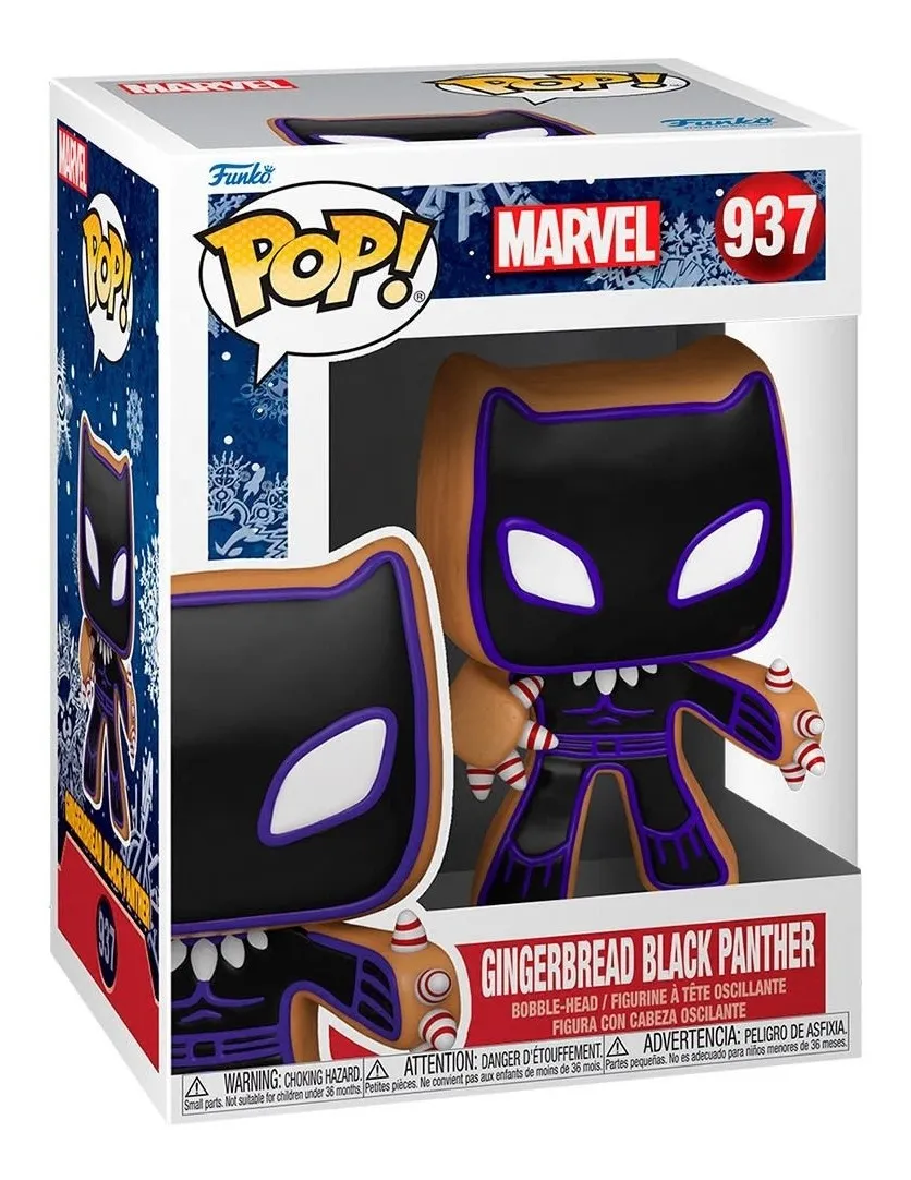 Funko Pop Marvel - Holiday - Black Panther-0