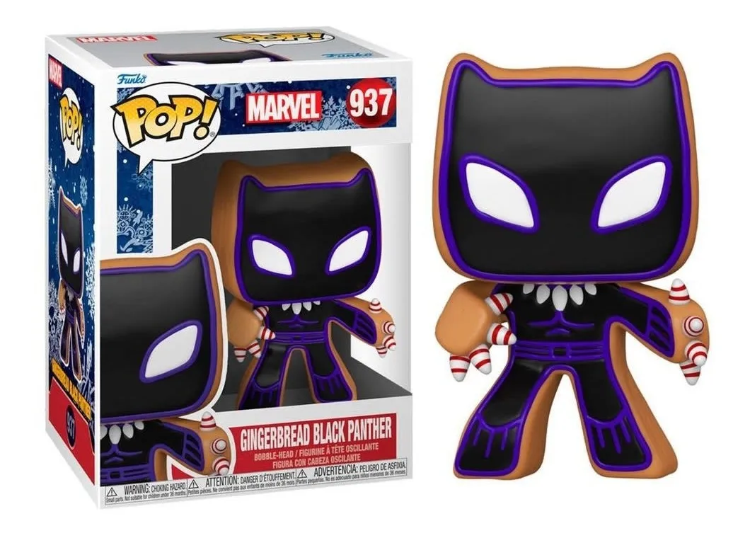 Funko Pop Marvel - Holiday - Black Panther-2