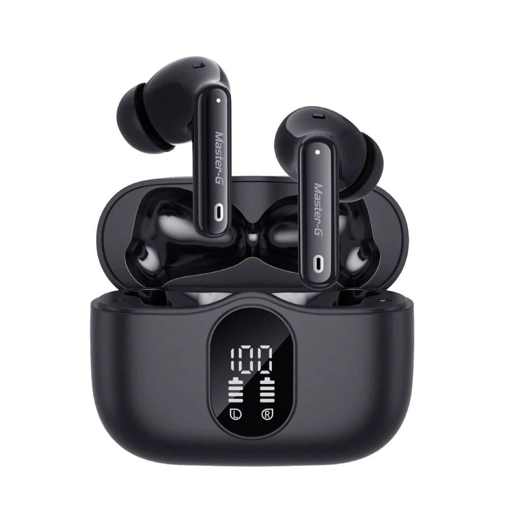 Audífonos In-Ear Master-G MGBUDS32B TWS ANC con App Negro-0