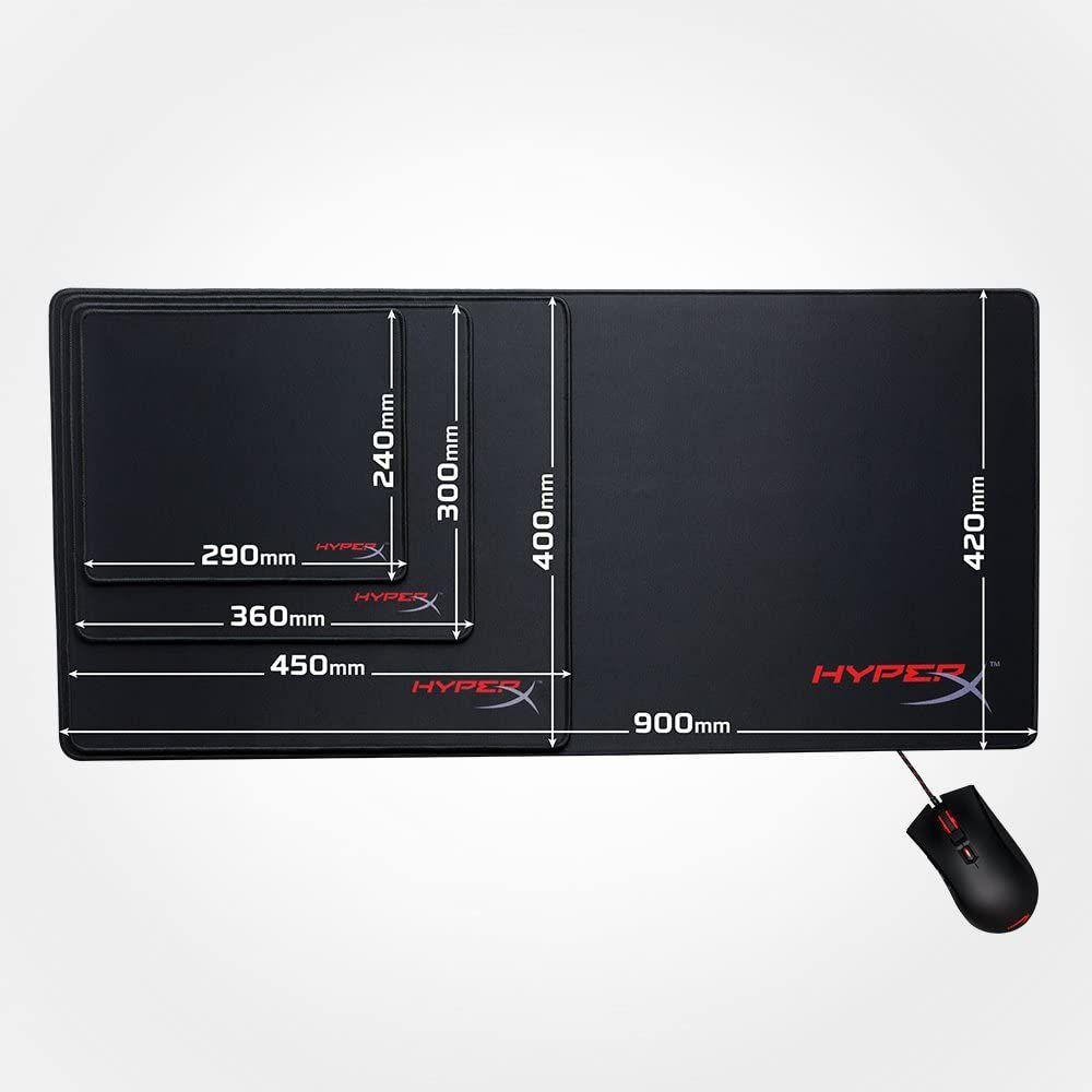 Mousepad Gamer HyperX Fury S Pro L 45cm x 40cm Negro-3