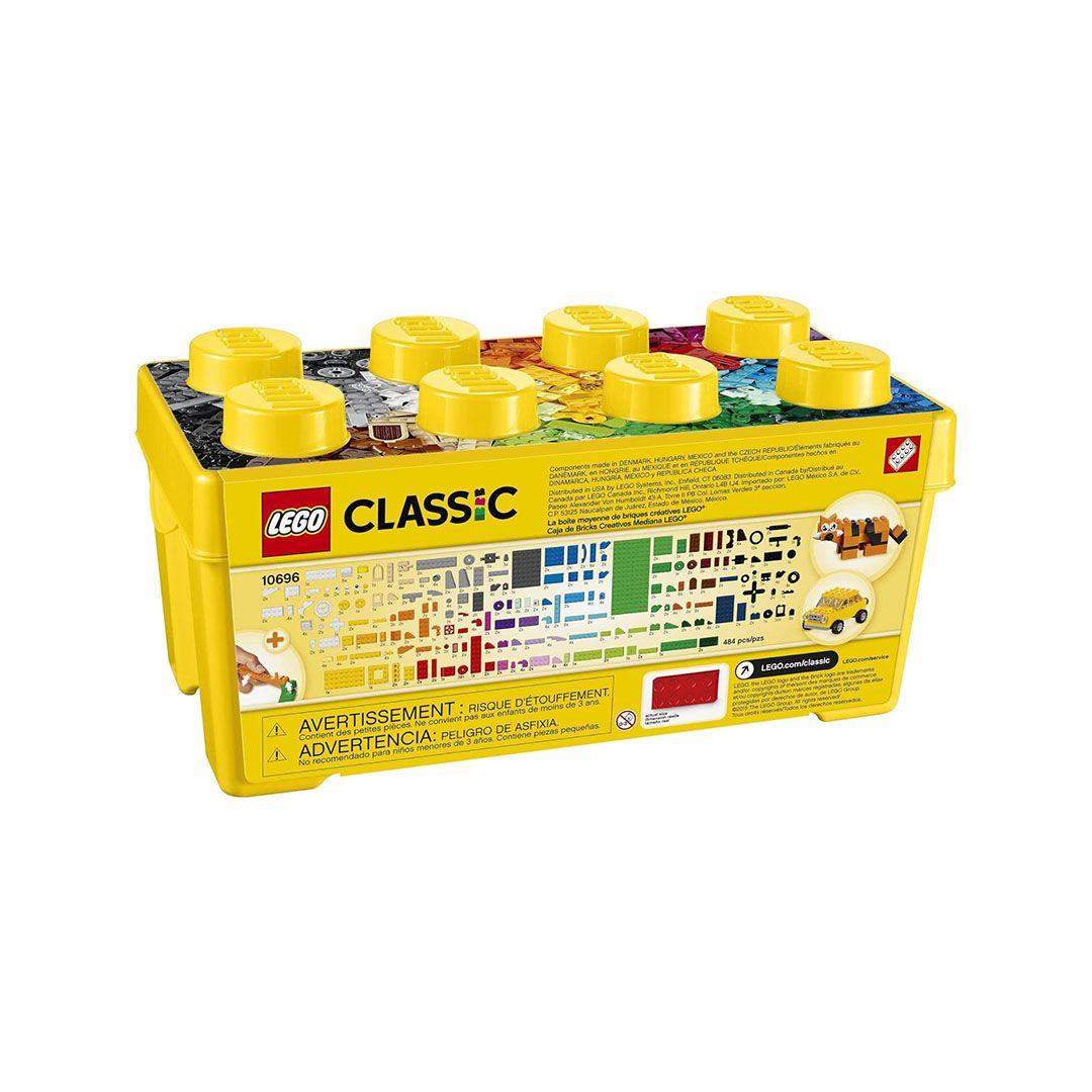 Caja de Ladrillos Creativa LEGO Mediana 484 Piezas 10696-1