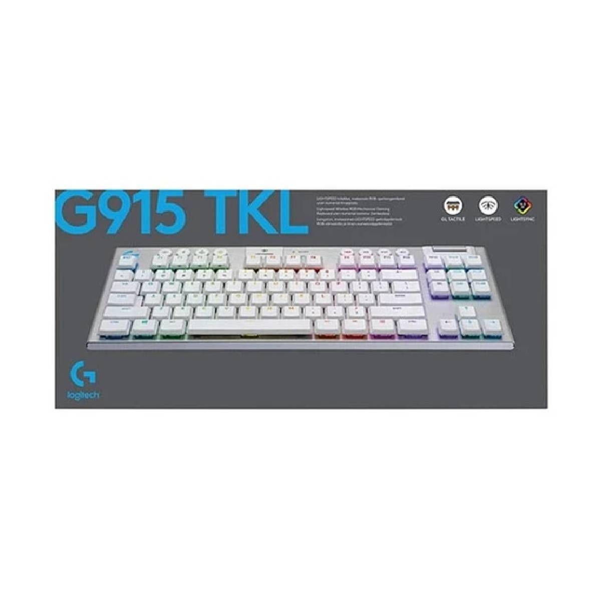 Logitech G915 X Lightspeed TKL White-3