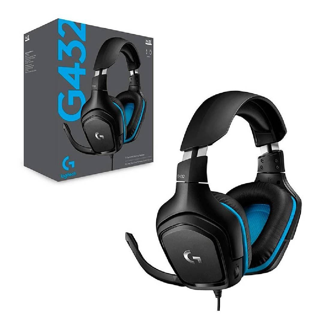 Audífonos Gamer Logitech G432 Dts 7.1 Surround Pc Xbox Ps4 5-0