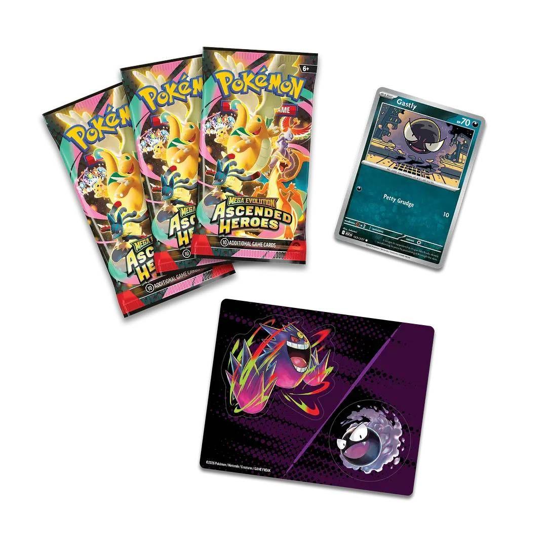 Pokemon: Ascended Heroes, Tech Sticker Collection Ingles X1-2