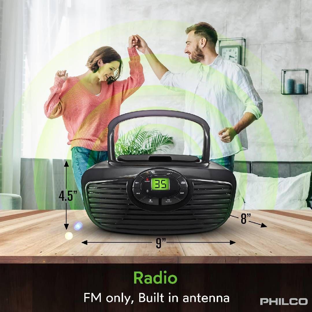 Radio Boombox Philco CD PBB2005BT-BK-3