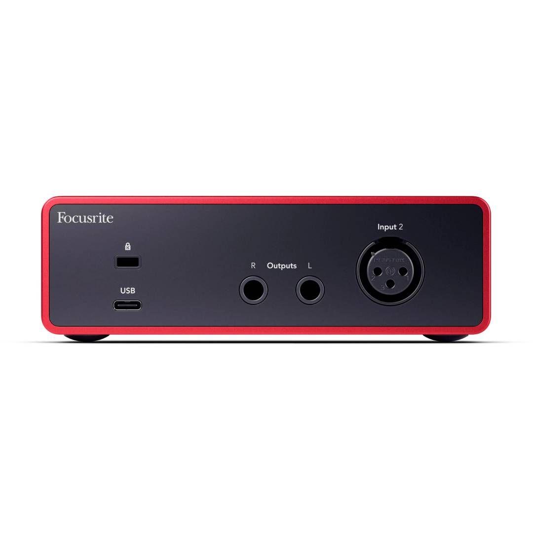Interfaz de Audio Focusrite Scarlett Solo 4th Gen-2