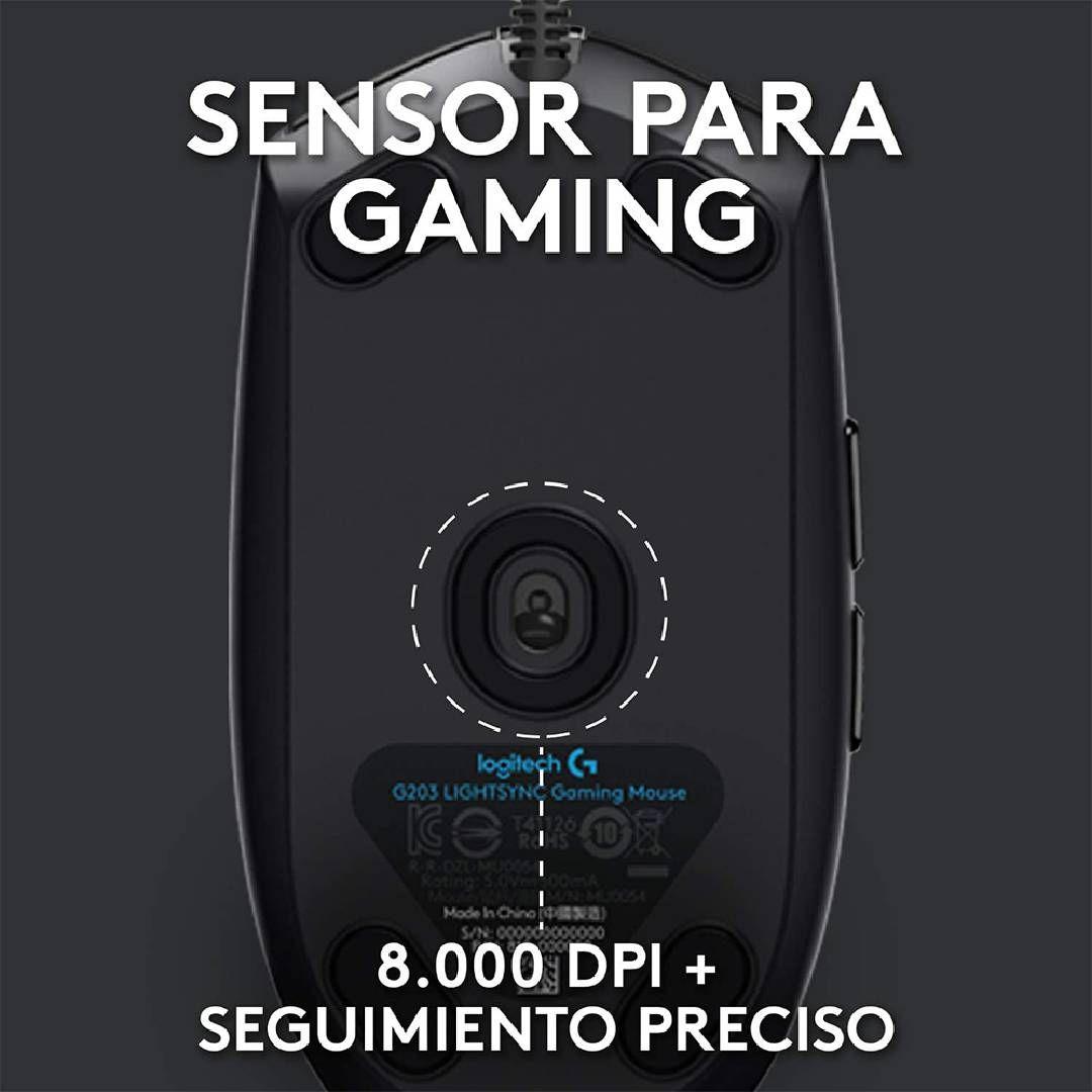 Mouse Gamer Logitech G203 Lightsync Negro-1
