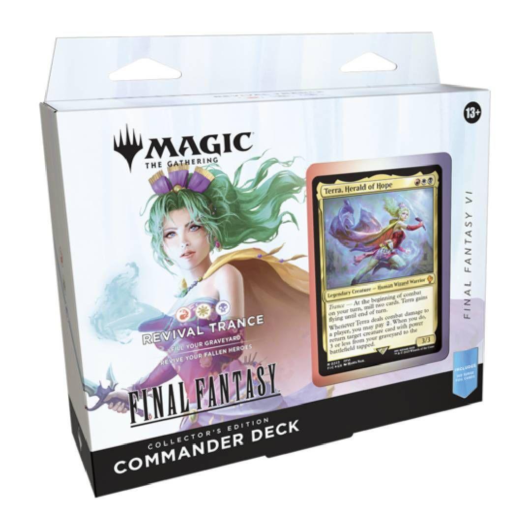 Pack X4 MTG: Final Fantasy Commander Deck Collector Edition-3