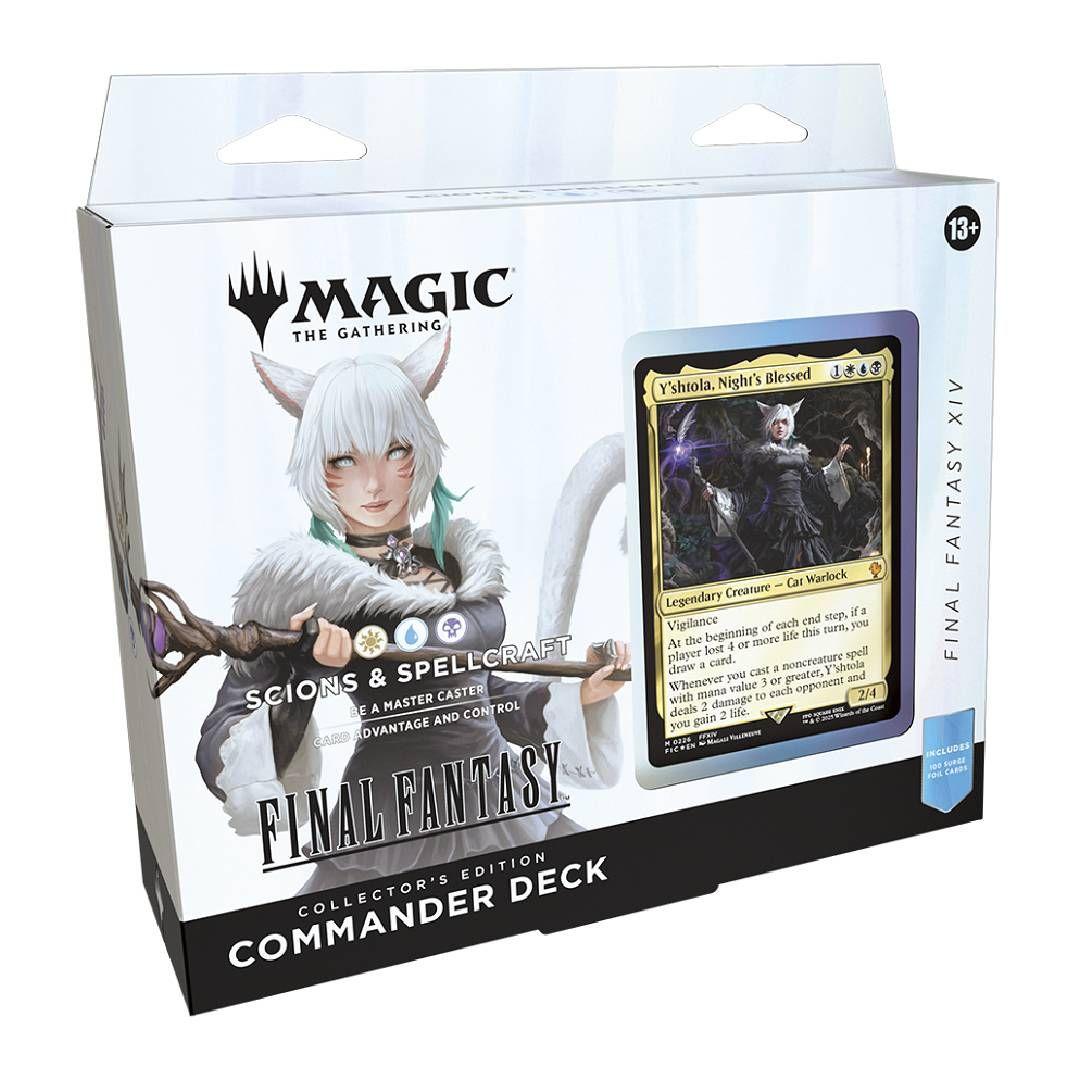 Pack X4 MTG: Final Fantasy Commander Deck Collector Edition-4