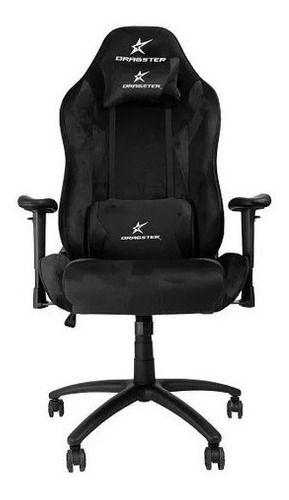 Silla Gamer Dragster Gt500 Alcantara Series Night Black-0