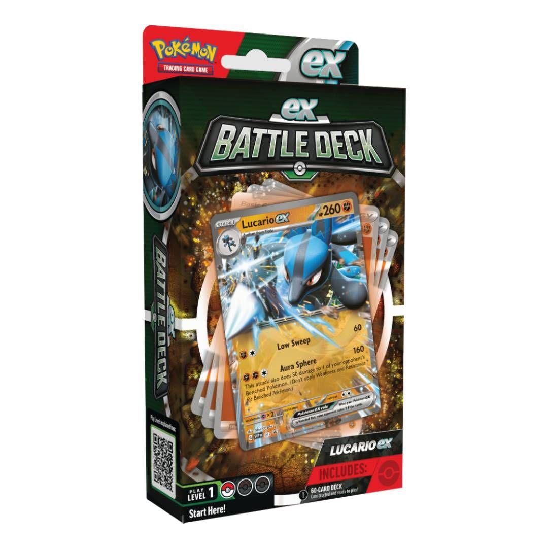 Pokemon TCG Battle Deck Lucario Ex INGLES-0