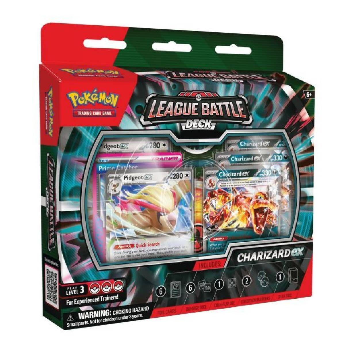Pokémon TCG: Charizard ex League Battle Deck INGLÉS-0