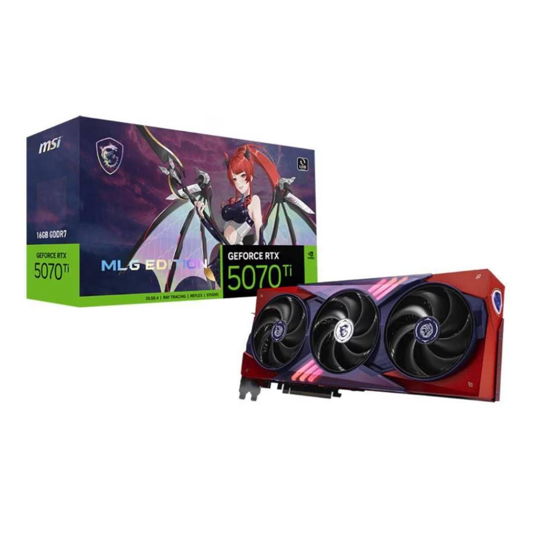 Tarjeta de Video MSI Geforce RTX 5070 Ti 16G MLG Edition OC-0