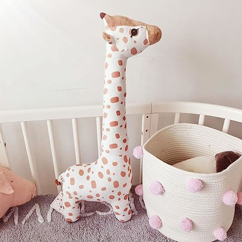 Juguete de peluche de jirafa suave de gran tamaño 67 cm-2