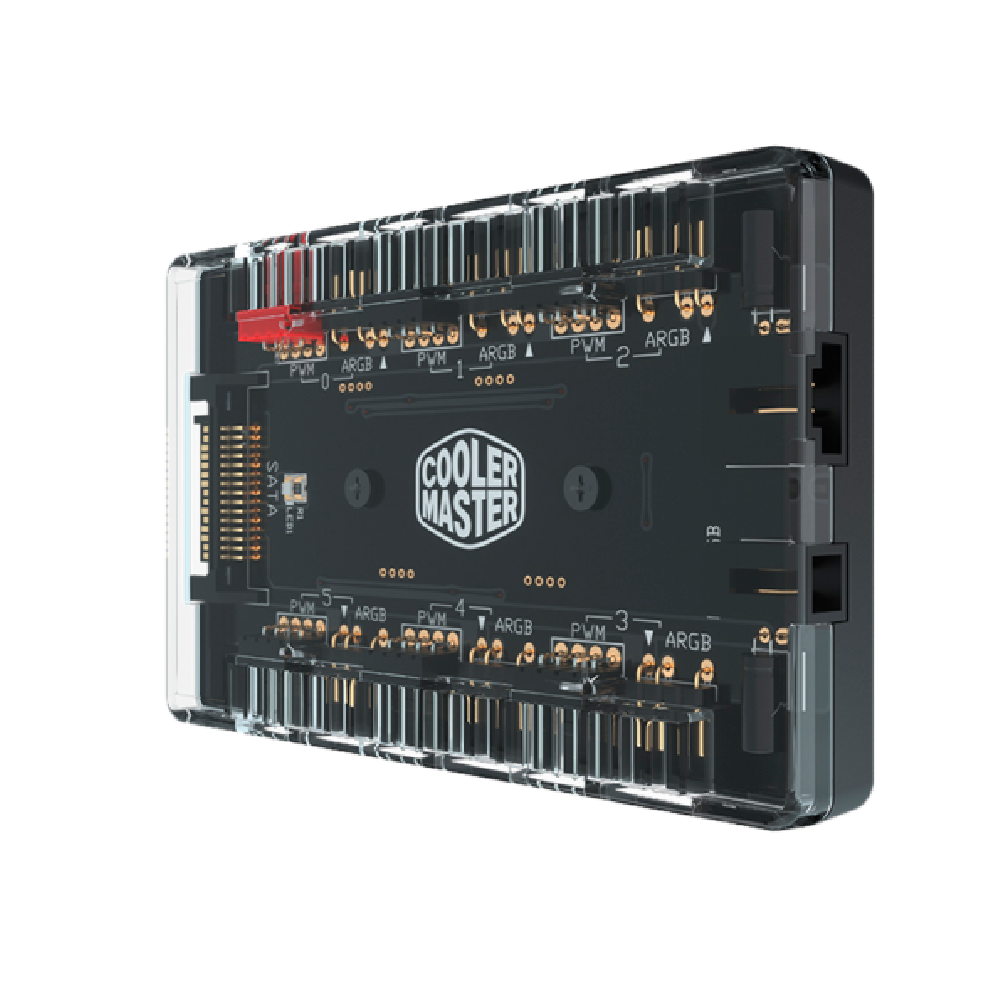 Controlador Masterfan ARGB PWM Cooler Master 1 a 6-3