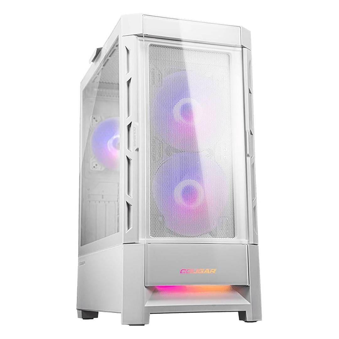 Gabinete Cougar Duoface RGB TG Mid Tower Blanco-0