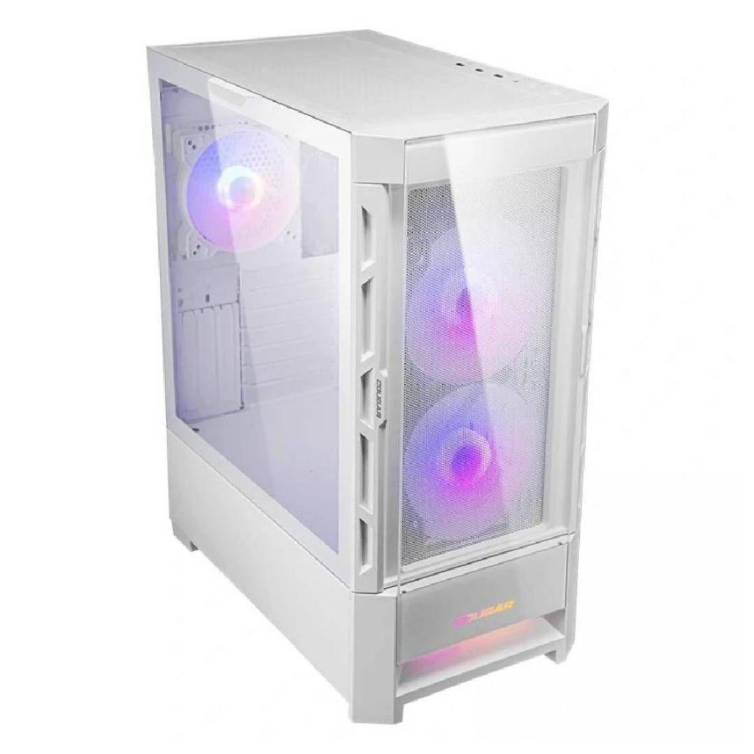 Gabinete Cougar Duoface RGB TG Mid Tower Blanco-1