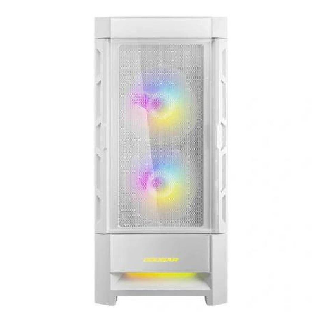 Gabinete Cougar Duoface RGB TG Mid Tower Blanco-2