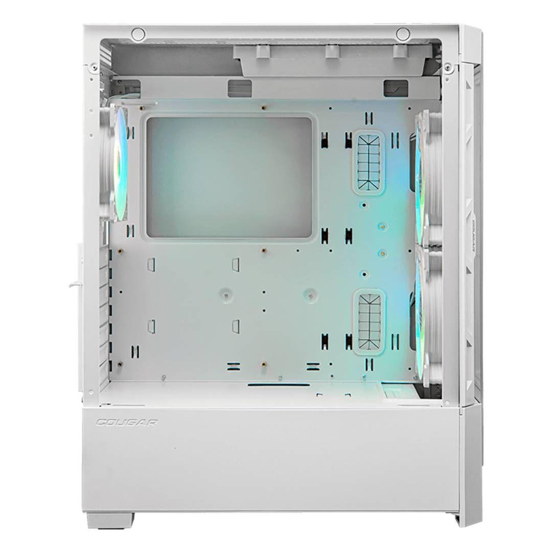 Gabinete Cougar Duoface RGB TG Mid Tower Blanco-3