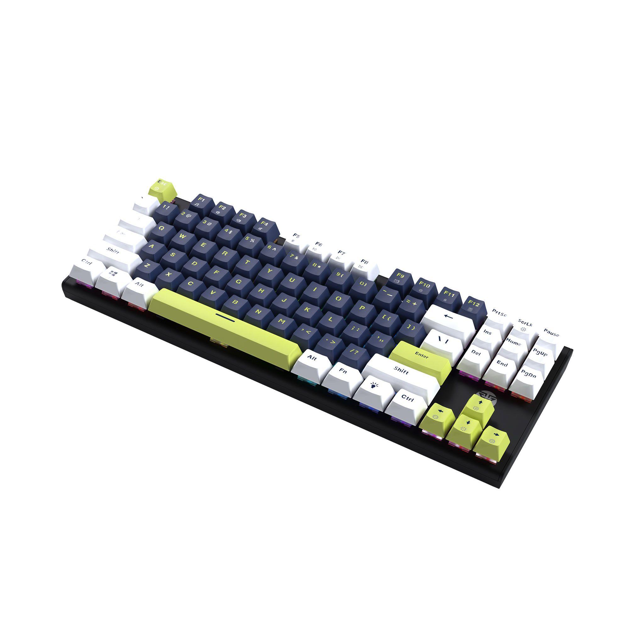 Teclado Fantech MK877s ATOM87s MORI Blue (Switch Taro)-2