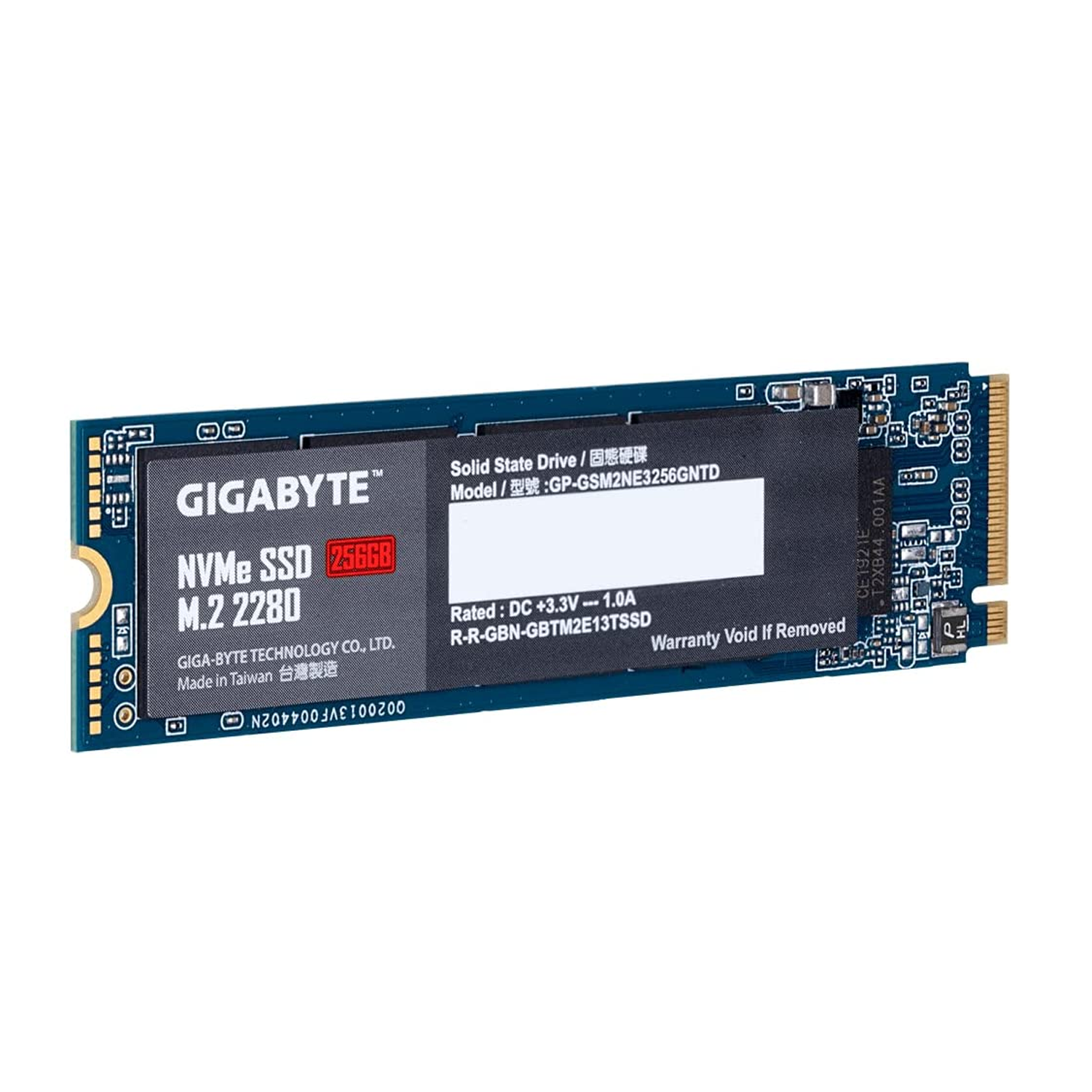 SSD Gigabyte NVMe M.2 256GB-3