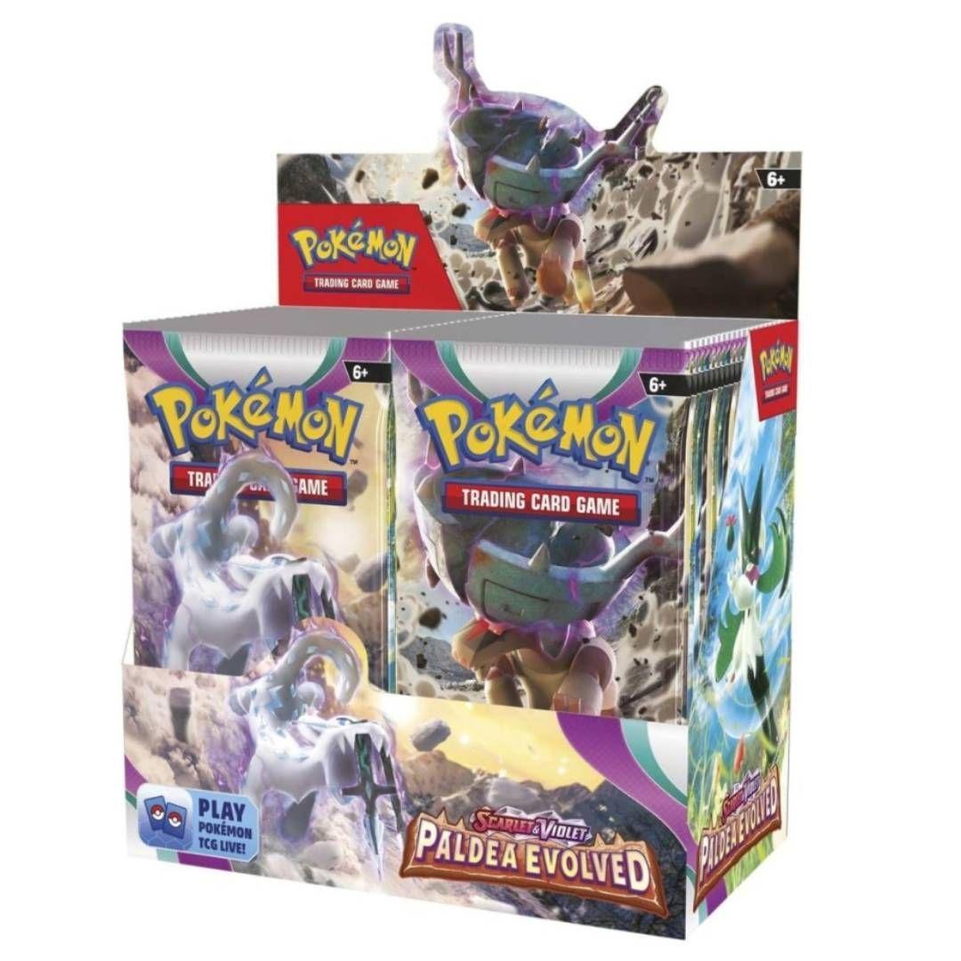 Pokemon Tcg Display 36 Sobres Paldea Evolved Booster ESPAÑOL-0