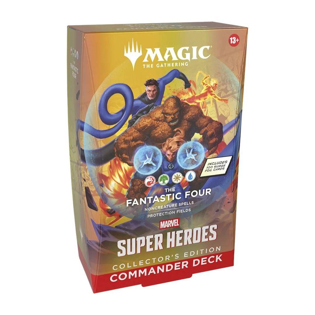 MTG Marvel Super Heroes Commander Deck X4 Collector Edition-2