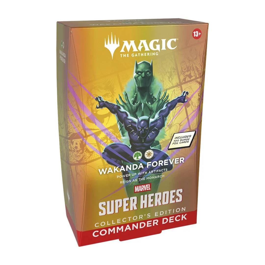 MTG Marvel Super Heroes Commander Deck X4 Collector Edition-4