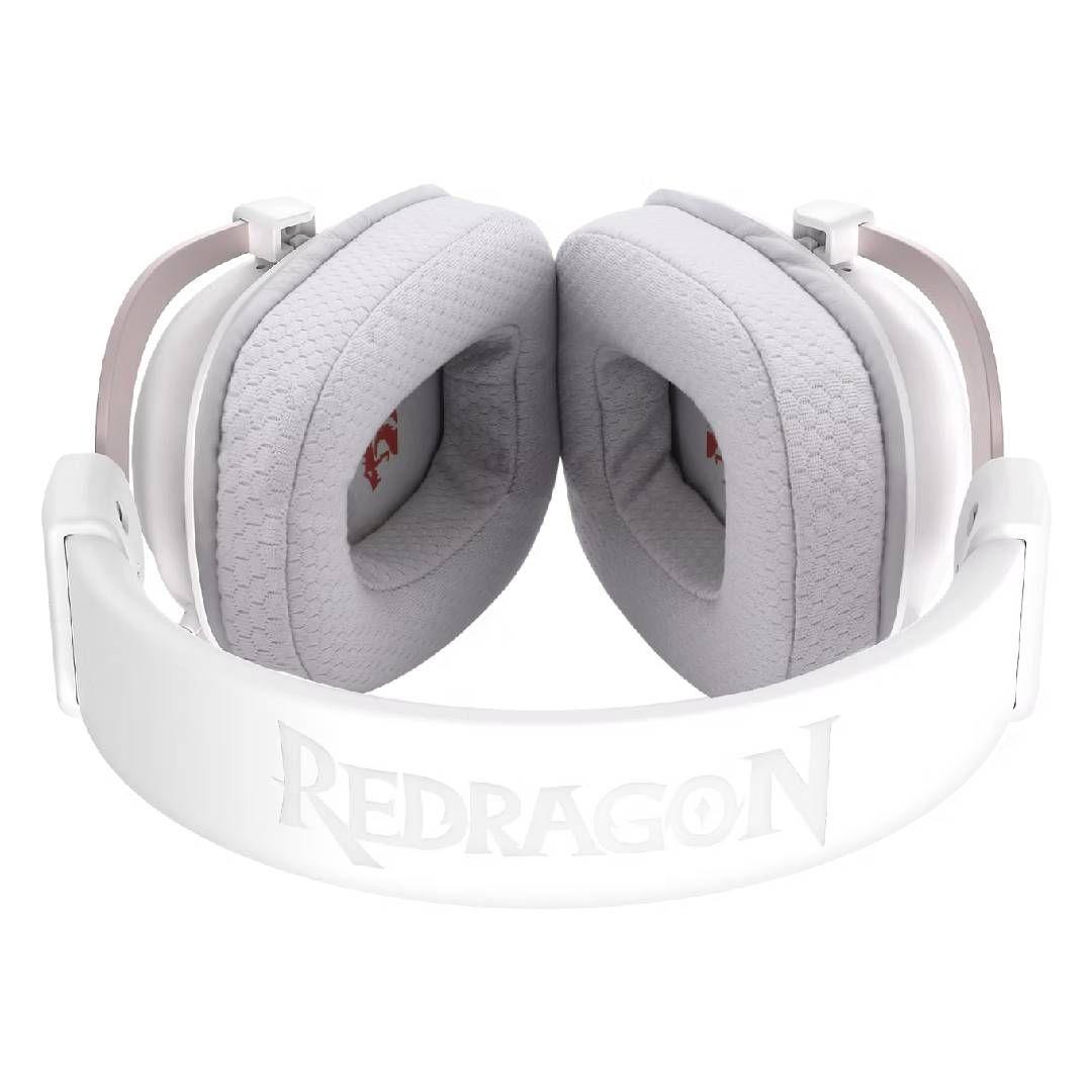 Audifonos Gamer Redragon Zeus PRO Wireless 7.1 Blanco-3