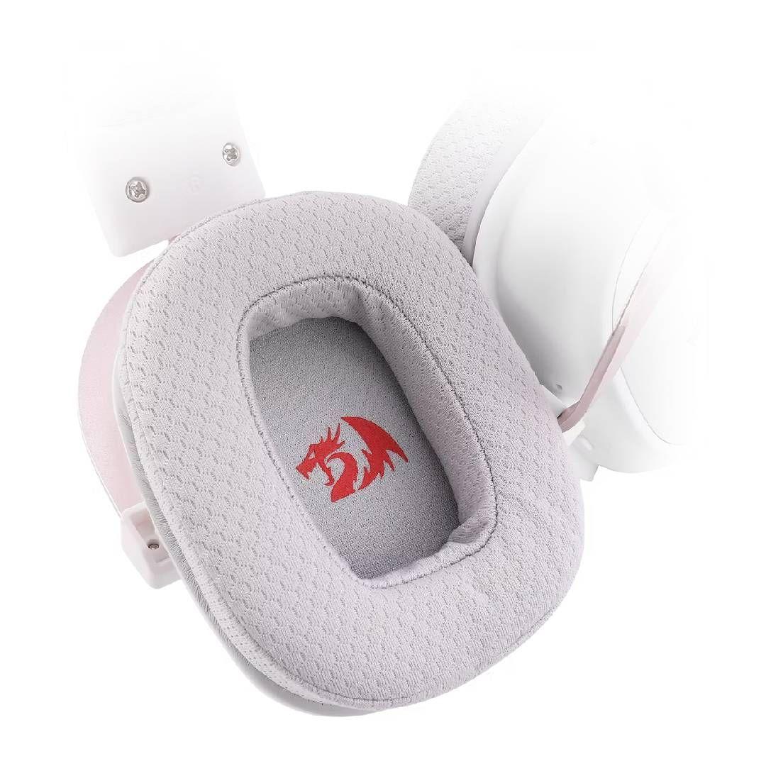 Audifonos Gamer Redragon Zeus PRO Wireless 7.1 Blanco-4