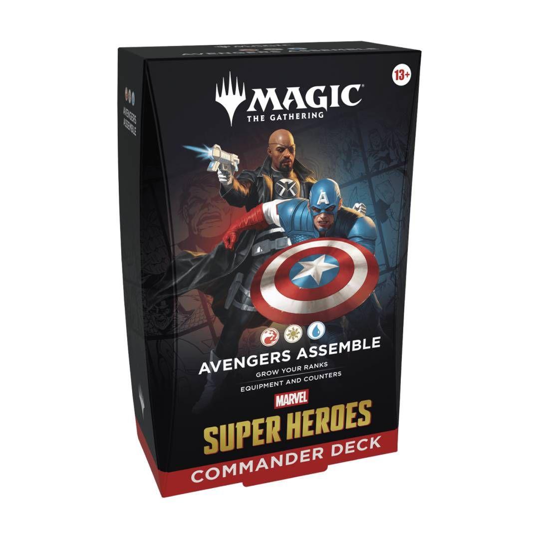 Magic The Gathering Marvel Super Heroes Commander Deck X4-1
