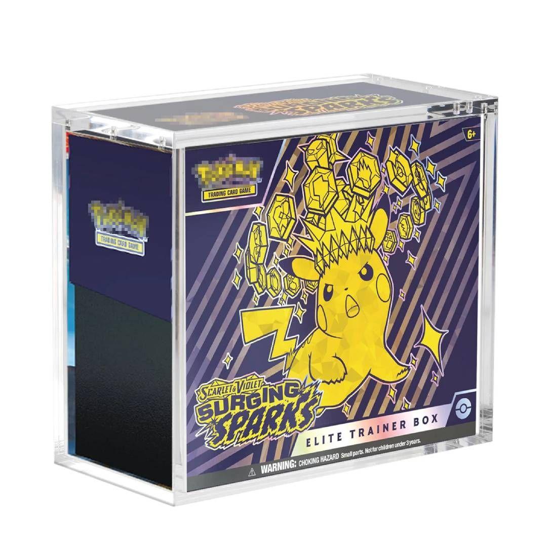 Caja Acrílica Protector de ETB Pokemon TCG 19x9x16.8 cm-2