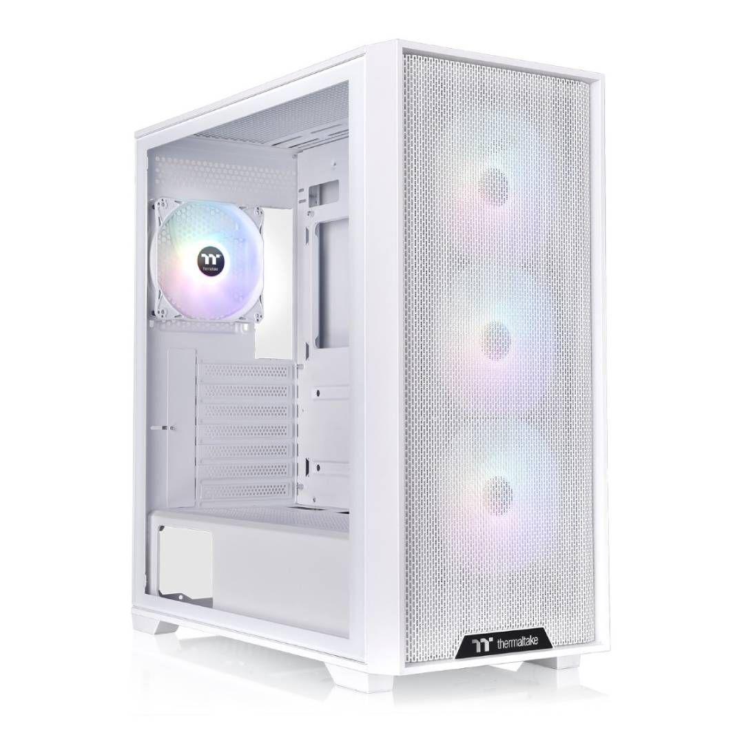 Gabinete + Fuente Thermaltake H390 TG ARGB C+P (750W) Snow-1